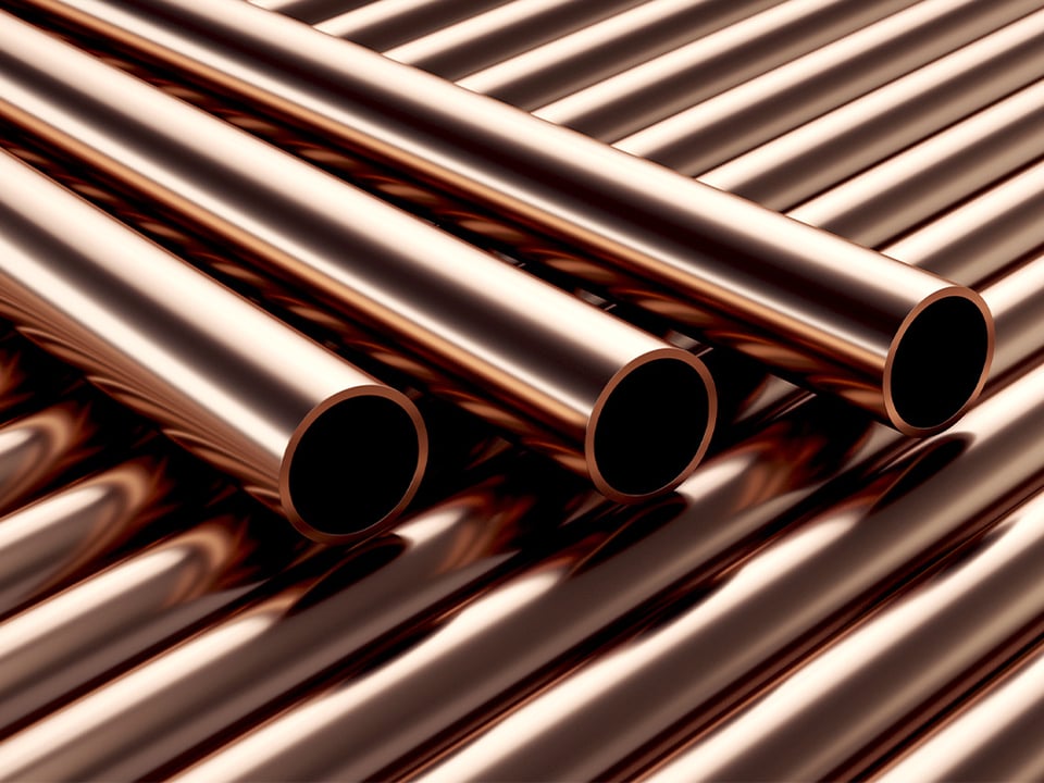 Copper pipes