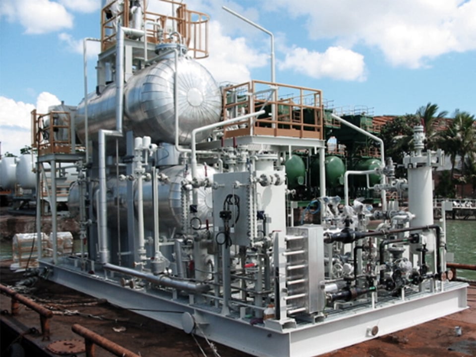 Gas dehydration system