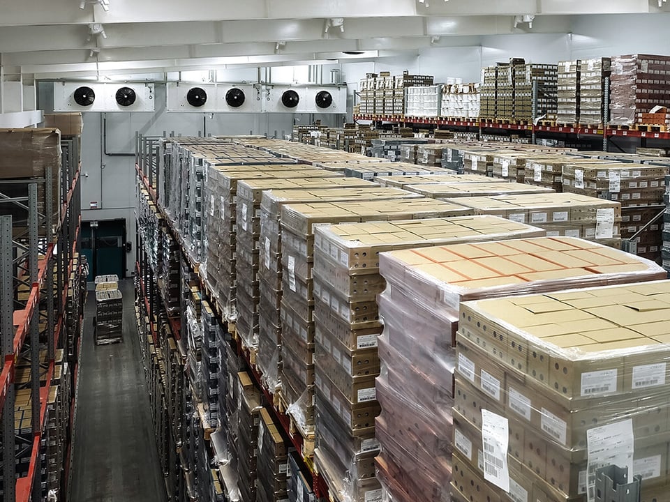 Warehouse storage