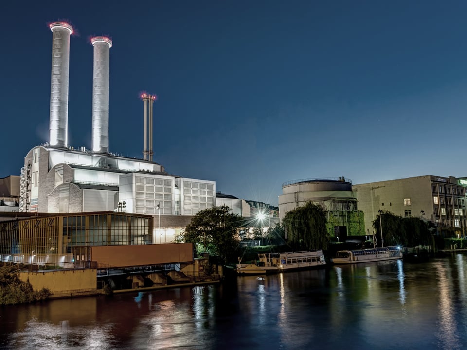 cogeneration industry - plant overlook